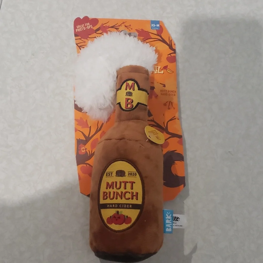 NWT ‎ Bark An Autumn Tail Toy